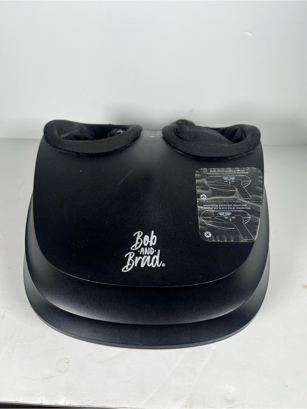 Black Bob And Brad Foot Warmer And Massager